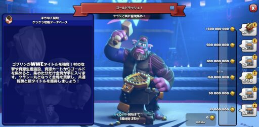 新イベント「ゴールドラッシュ！」